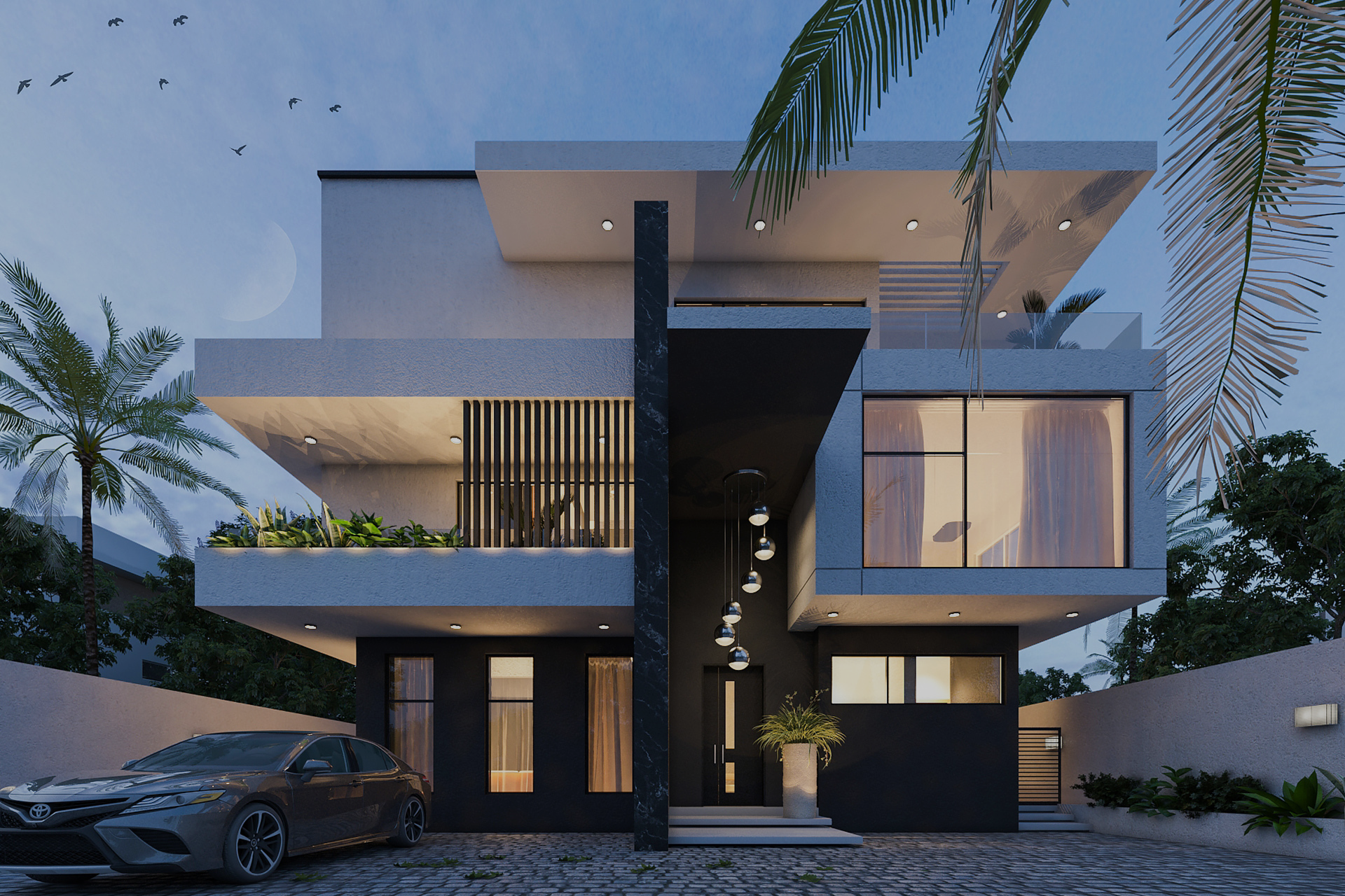 Luxury 5-Bedroom fully detached lakeside villa at the 7-Fifteen Lakeside Estate beside Jabi lake mall in Abuja