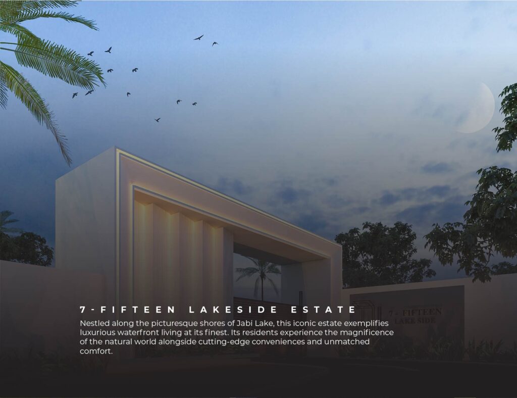 The Fifteen Lakeside Estate, Abuja: Luxury Waterfront Living Beside Jabi Lake Mall