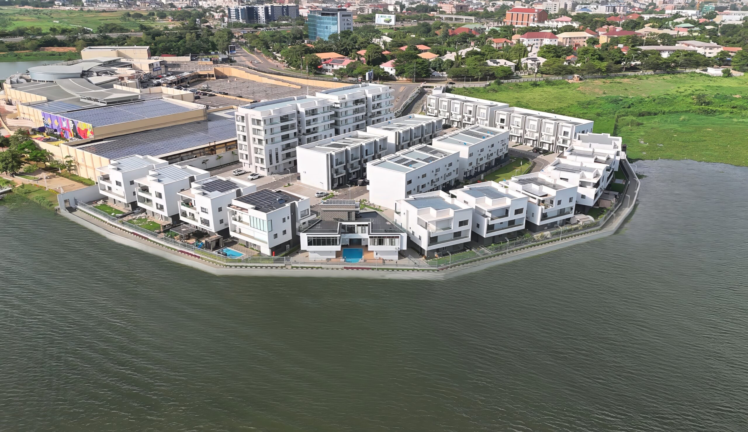 Luxury estate in Abuja The 7 Fifteen Lakeside Estate